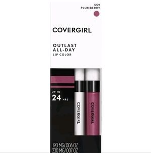 Covergirl Outlast All Day 24 HR Lip Color #559 Plum Berry NIB